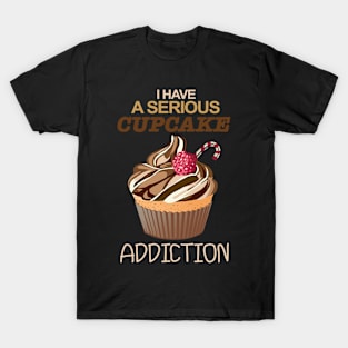 I Love Sweet Dessert Cupcake T-Shirt